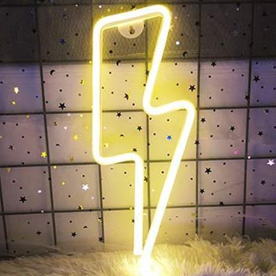 Luminária de Parede Neon Raio - LED | TrendHaus - Decoração para Casa Quente